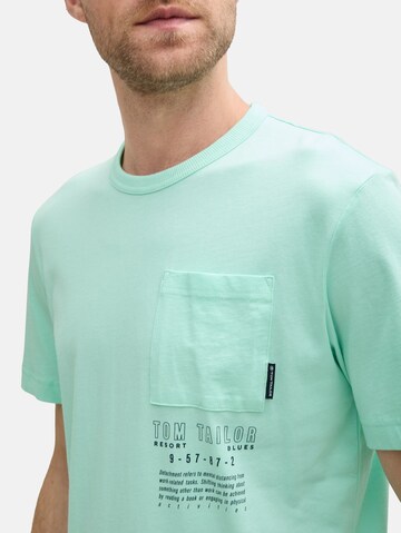 TOM TAILOR Shirt in Groen