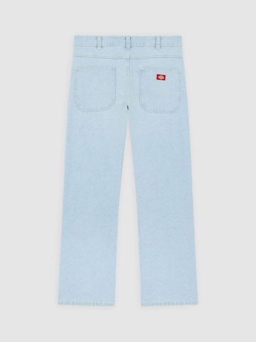 DICKIES regular Jeans '954 RELAXED STRAIGHT WORK JEANS' i blå