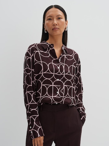 Someday Blouse 'Zeline' in Lila: voorkant