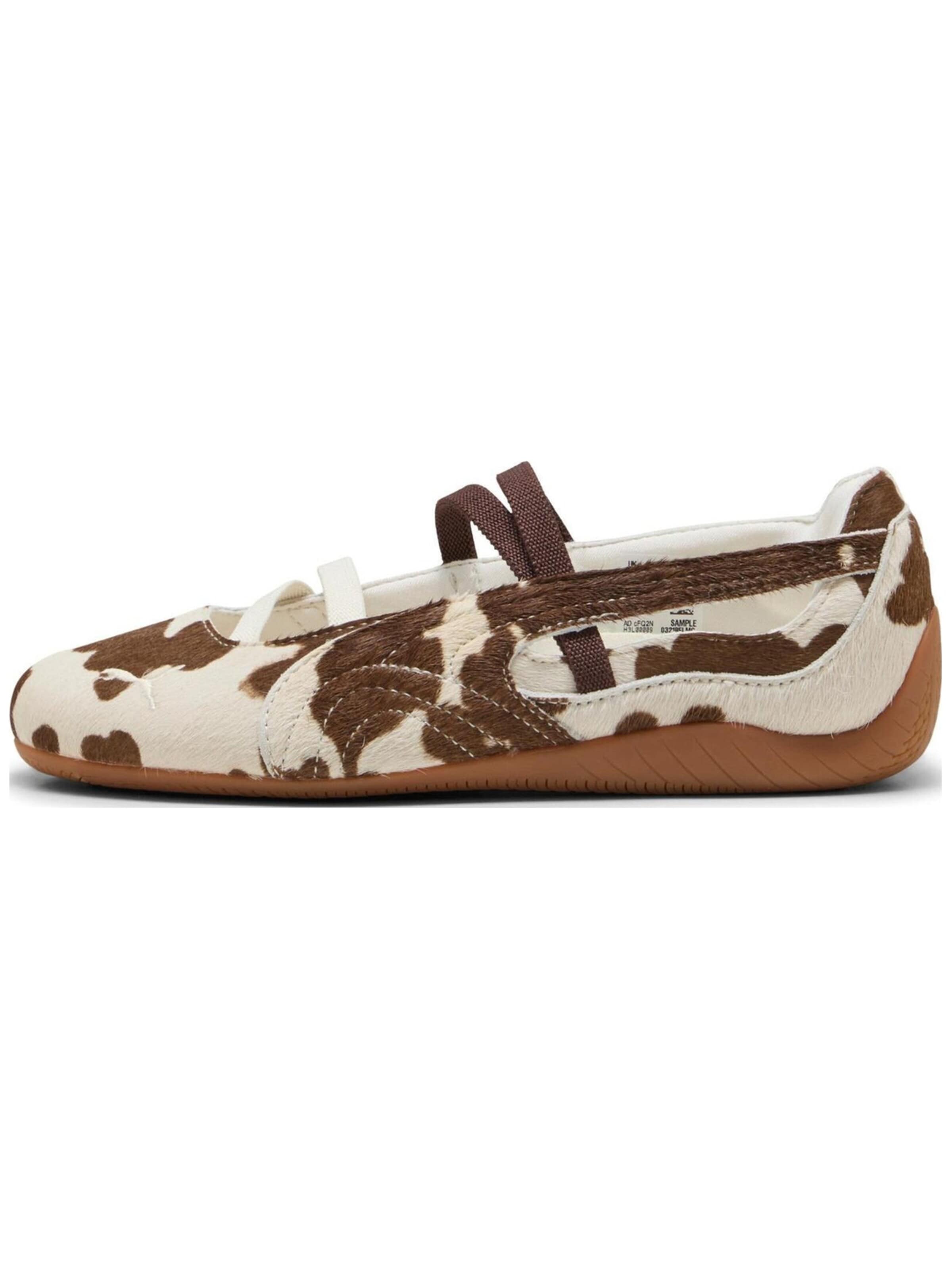 PUMA Ballerina 'Puma Speedcat Ballet Cow'‌‌‌‌‌‌‌‌‌ in Braun: Vorderseite
