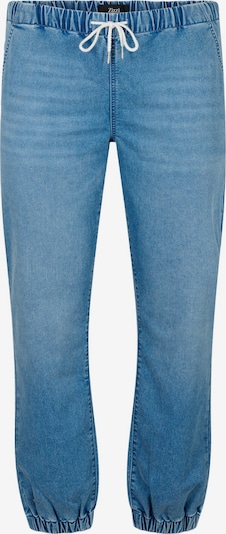 Zizzi Jeans i blue denim, Produktvisning