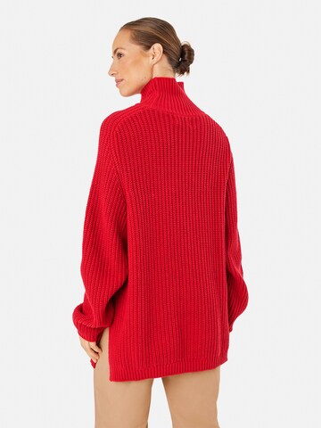 Pull-over 'Fatmire' Masai en rouge
