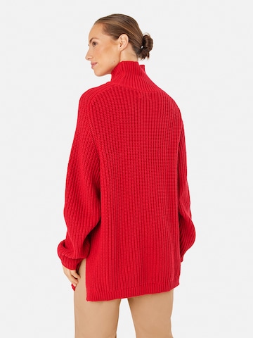 Pull-over 'Fatmire' Masai en rouge