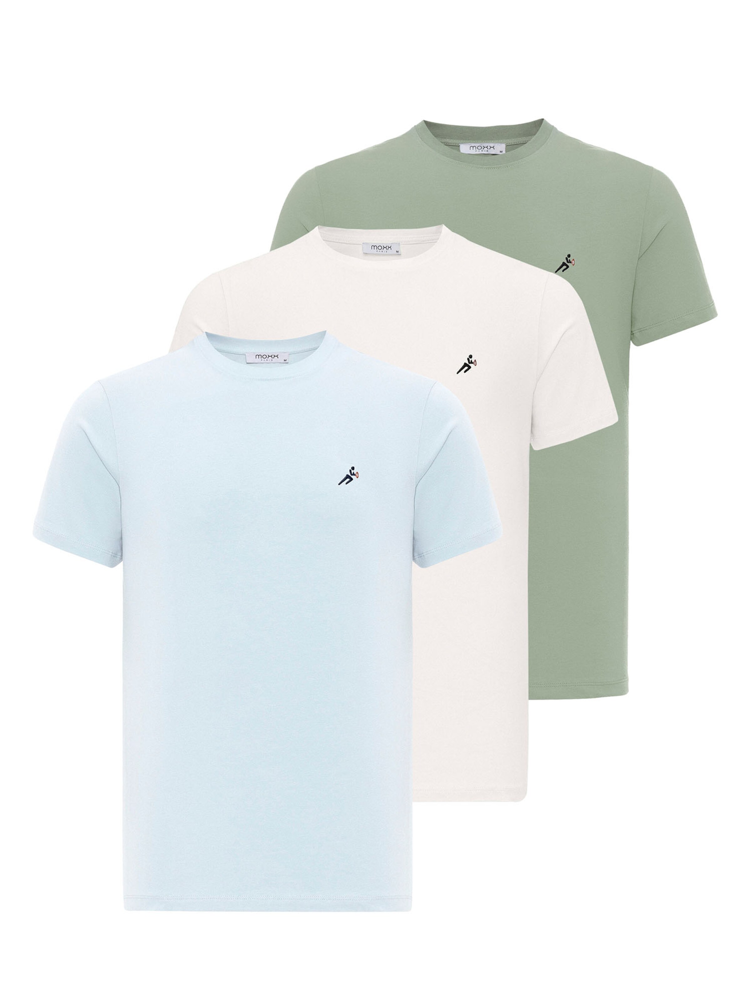 Maglietta di Moxx Paris in blu: frontale