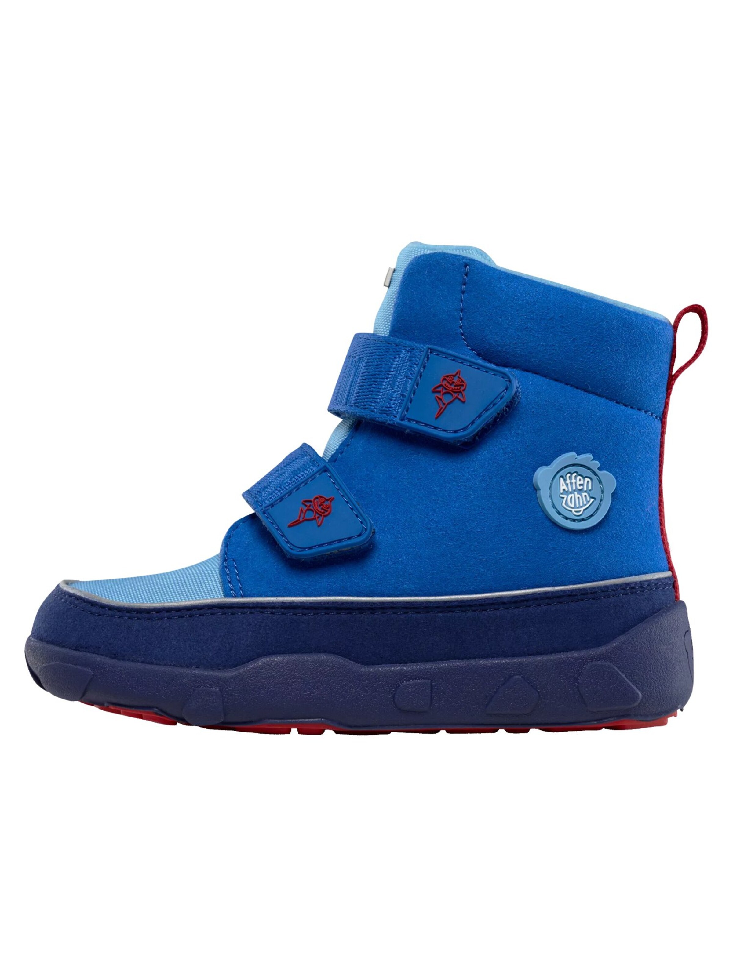 Affenzahn Boots 'Vegan Comfy Vegan Comfy' in Blue: front