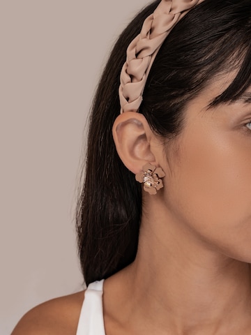 Hey Happiness Earrings 'Petal Blossom' in Gold