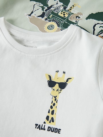 NAME IT Футболка 'NMMVUX' в Зеленый