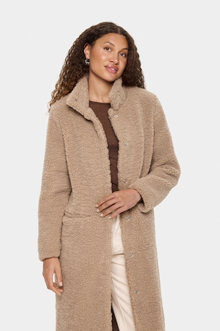 SAINT TROPEZ Between-seasons coat 'SZ Felicia' in Beige