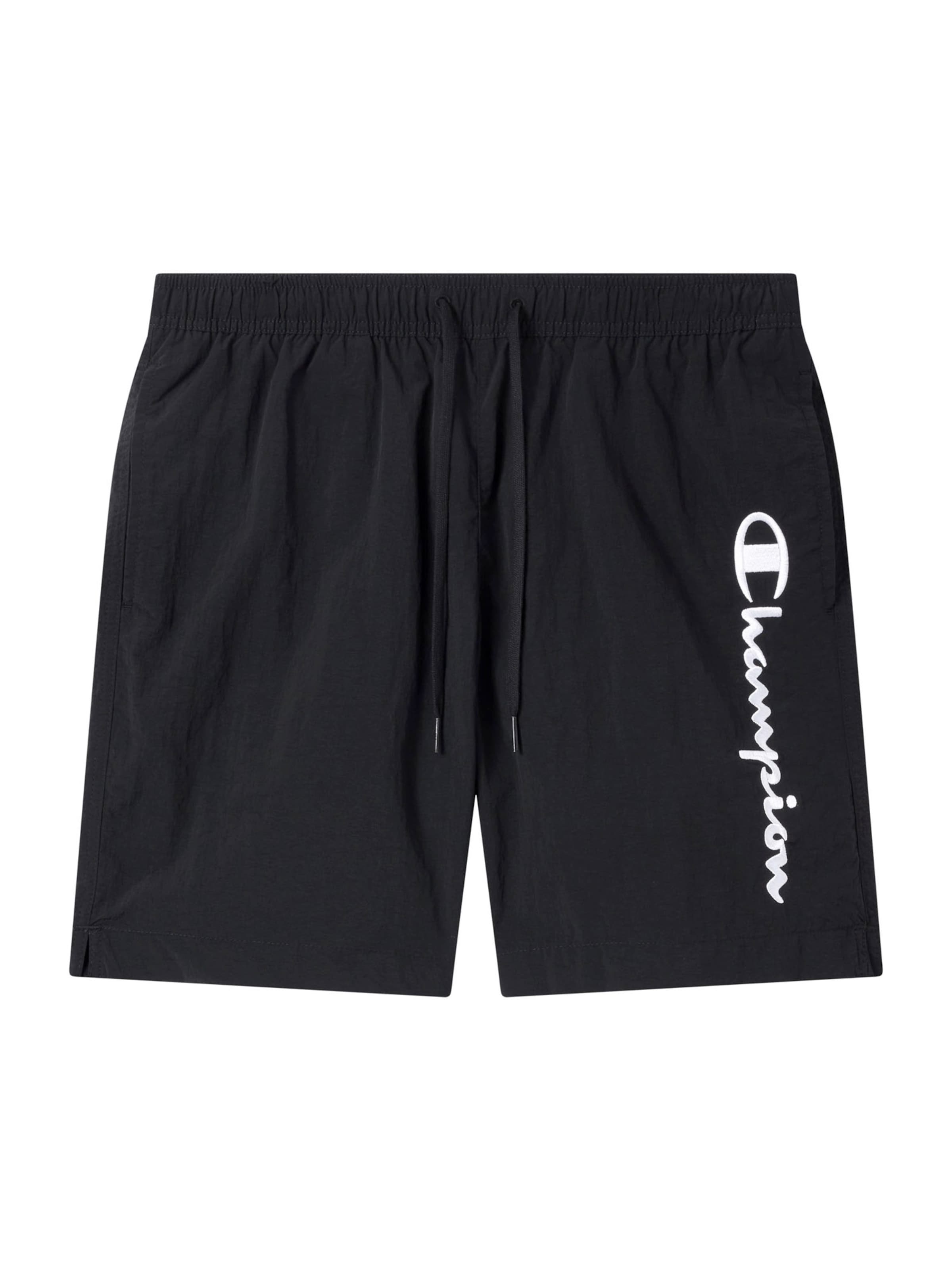 Champion Authentic Athletic Apparel Badshorts i svart: framsida