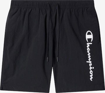 Champion Authentic Athletic Apparel Rövid fürdőnadrágok - fekete: elől