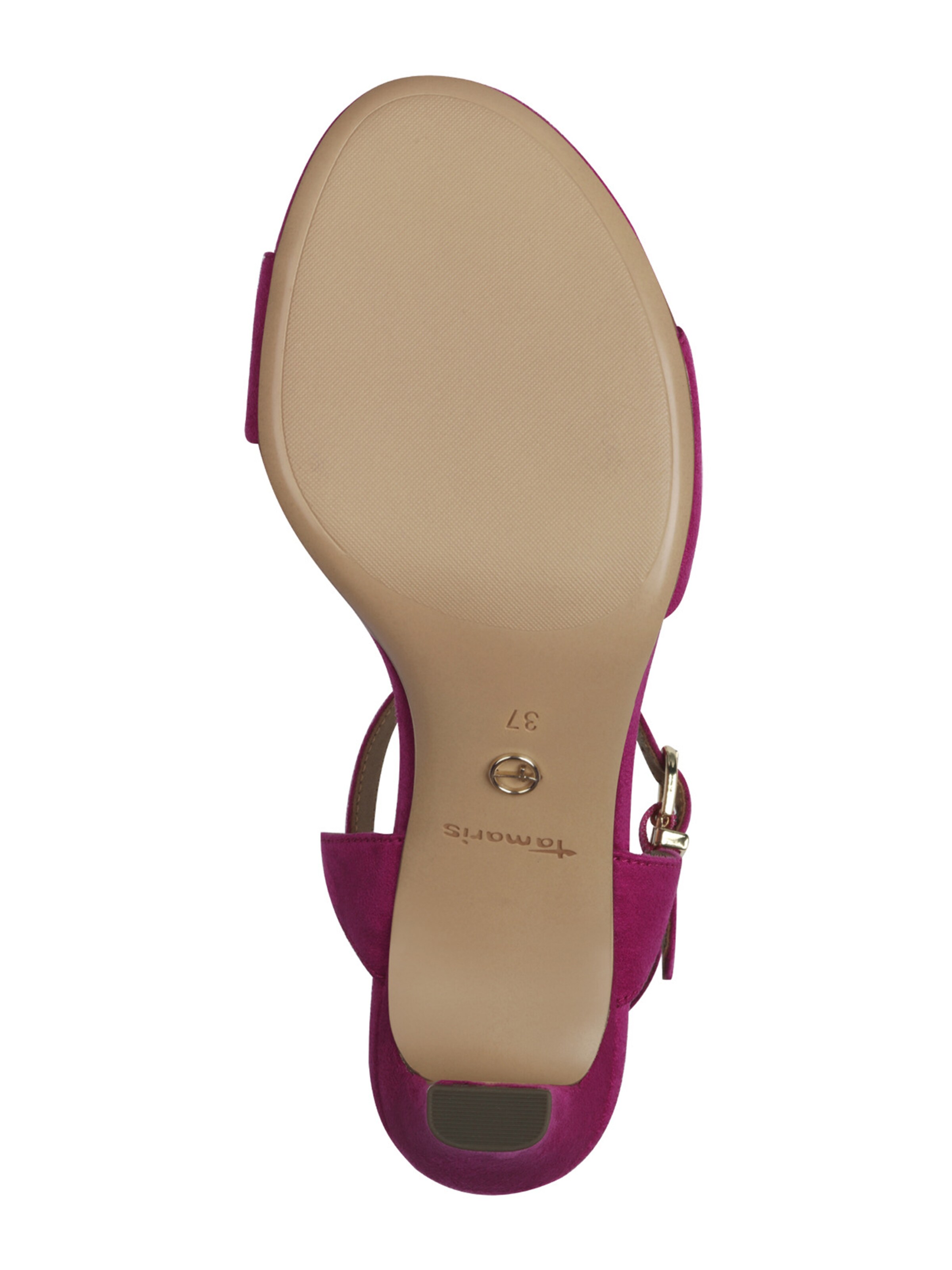 Sandale cu baretă de la Tamaris pe roz