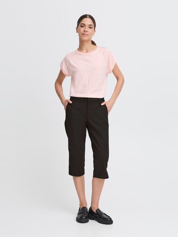 PULZ Jeans Regular Chino 'PZBindy' in Zwart