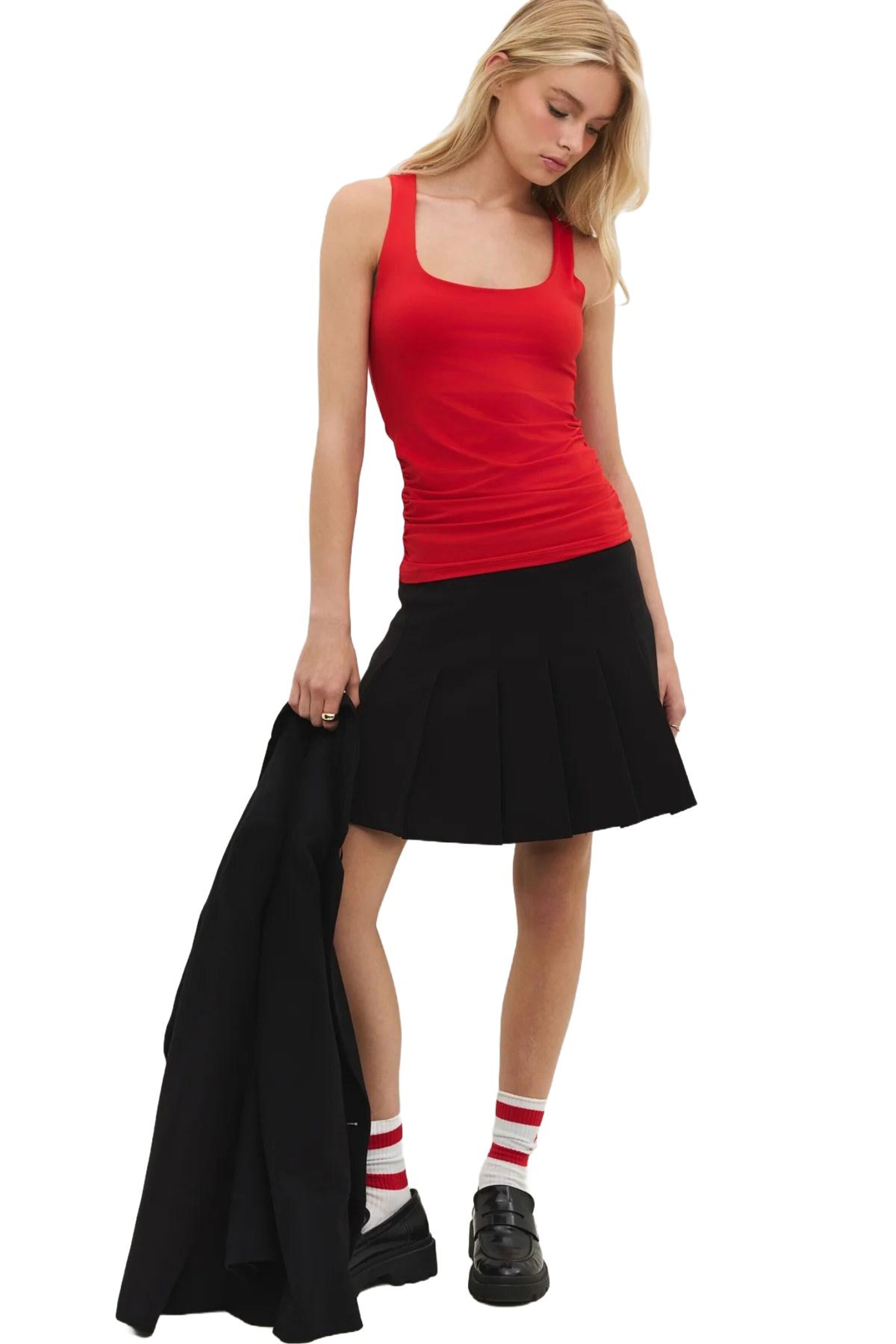 Haut No Matter What en rouge