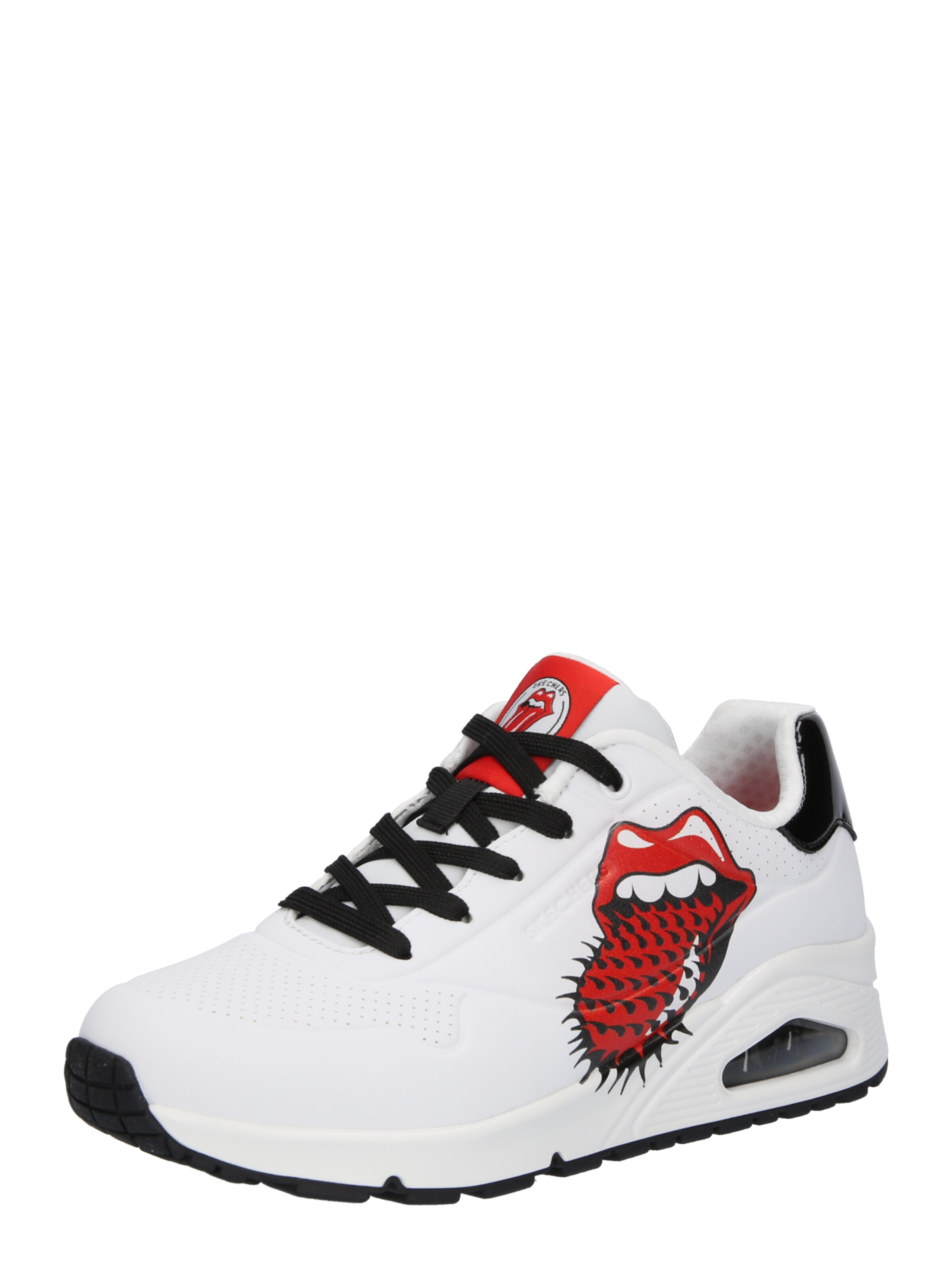 SKECHERS Platform trainers 'Rolling Stones Lick' in White: front