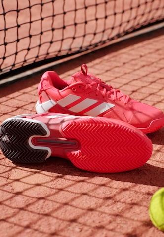 ADIDAS PERFORMANCE Sportschuh 'Adizero Ubersonic 5 Clay' in Rot