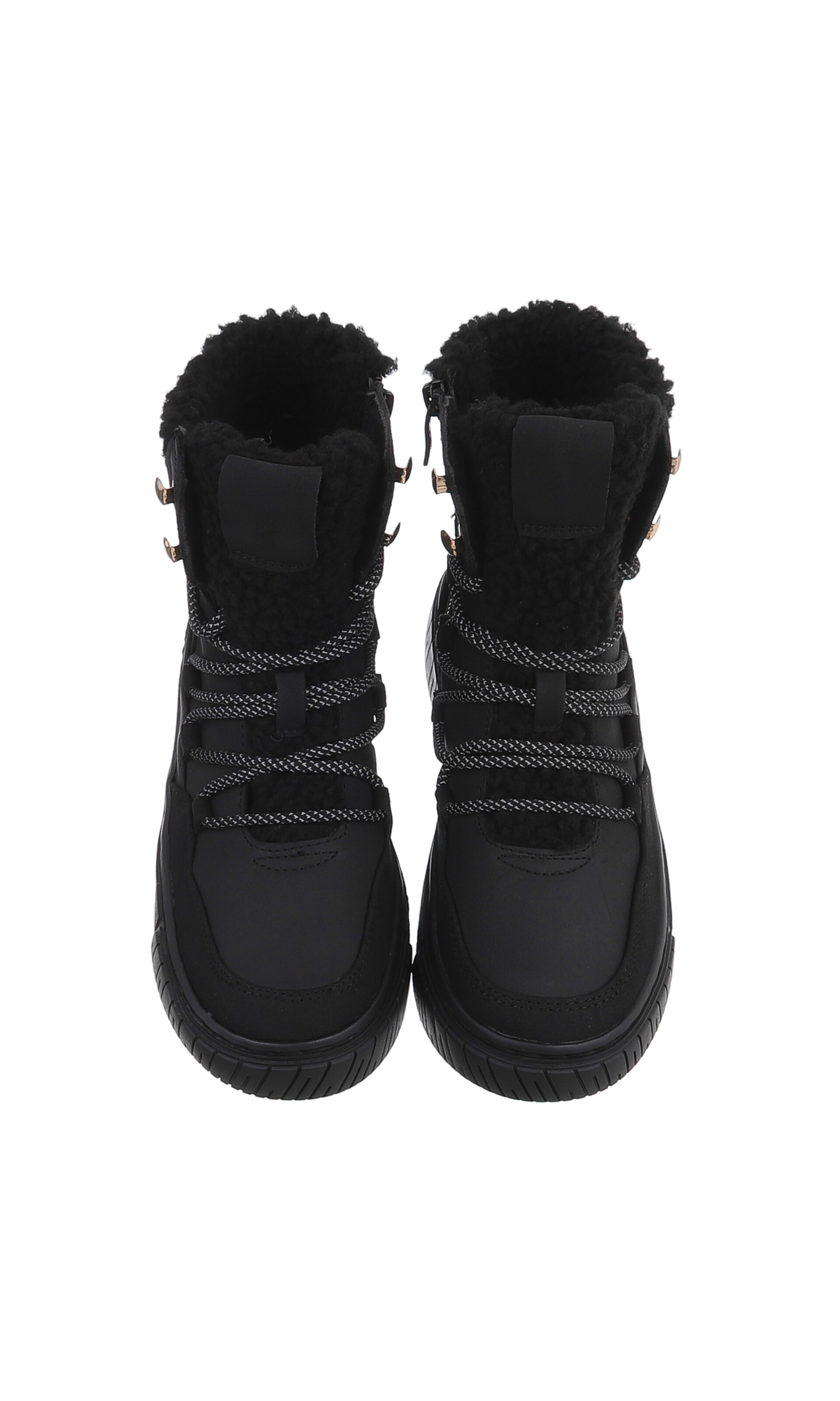 Ital-Design Stiefelette in Schwarz