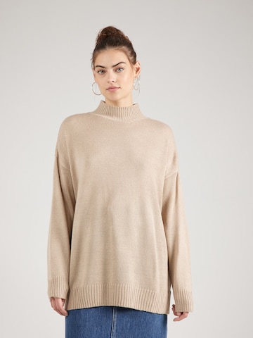 VILA - Jersey 'VIREGGIE ' en beige: frente