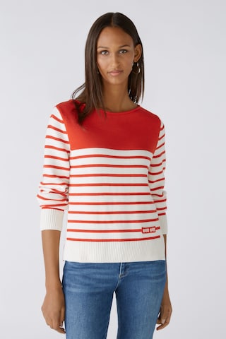 OUI - Pullover em branco: frente