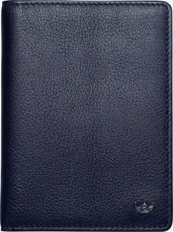 GOLDEN HEAD Portemonnaie 'Capri ' in Blau: Vorderseite