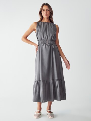 Willa Kleid 'Kye' in Grau: Vorderseite