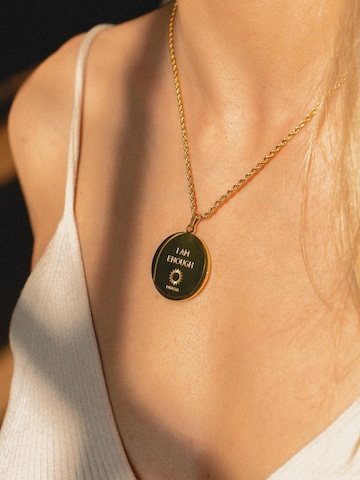 Divasya Necklace 'I am enough' in Gold