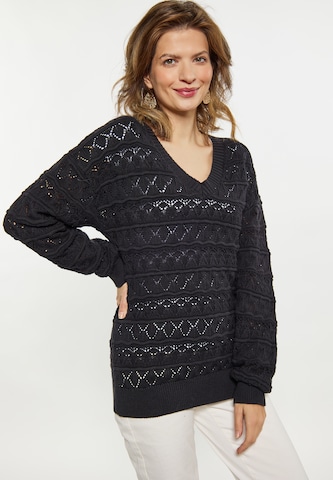 usha FESTIVAL Sweater in Black