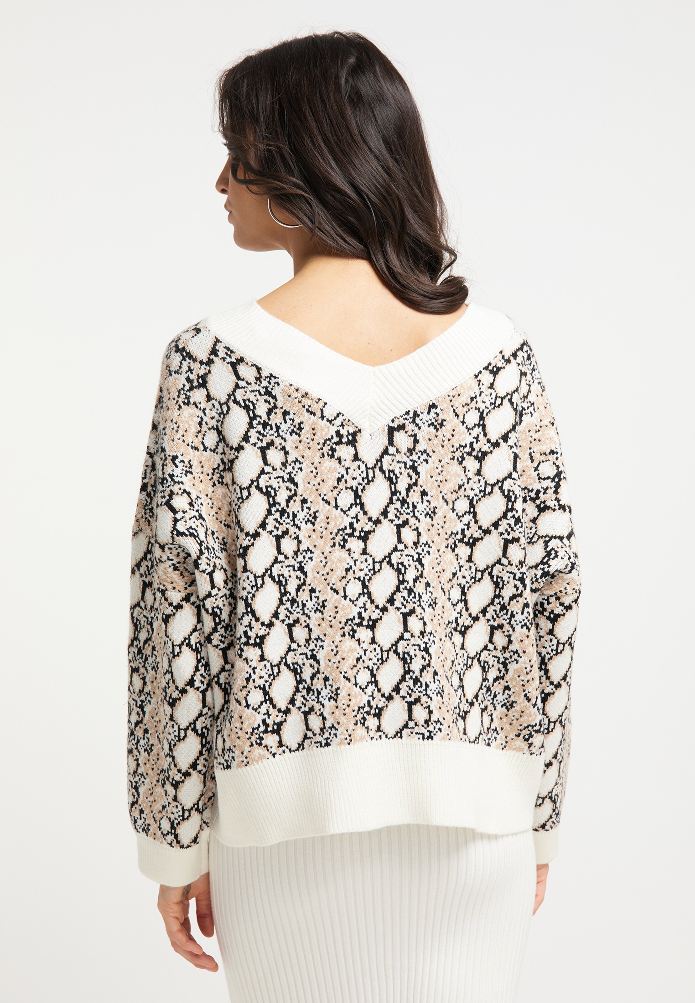 Frauen Pullover & Strick faina Pullover in Beige - KW39188 Frauen Pullover & Strick faina Pullover in Beige - KW39188