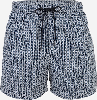 Maudymosi trumpikės iš Tommy Hilfiger Underwear, spalva – safyro / juoda / balta, Prekių apžvalga