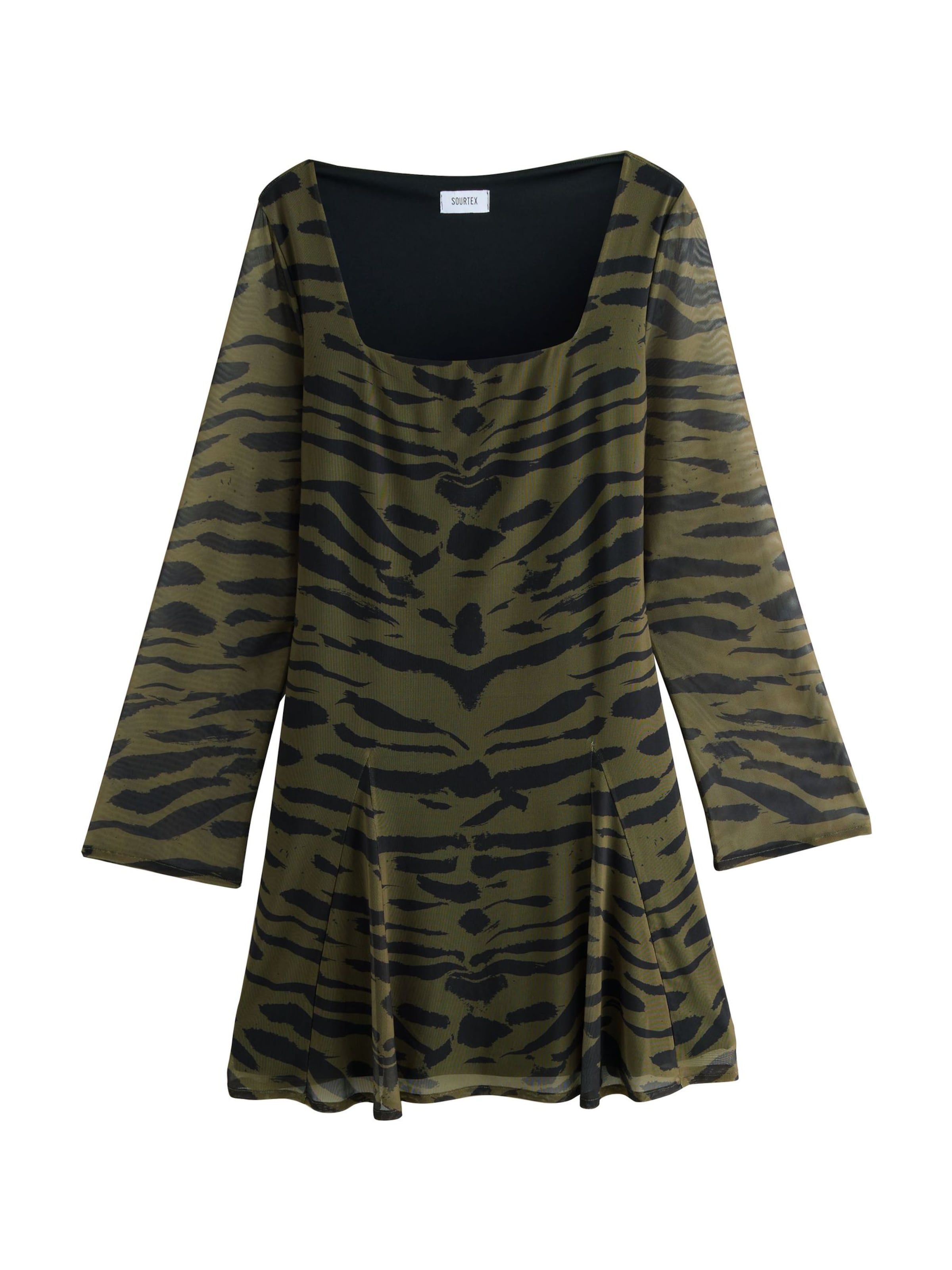 Next Klänning i grön: framsida