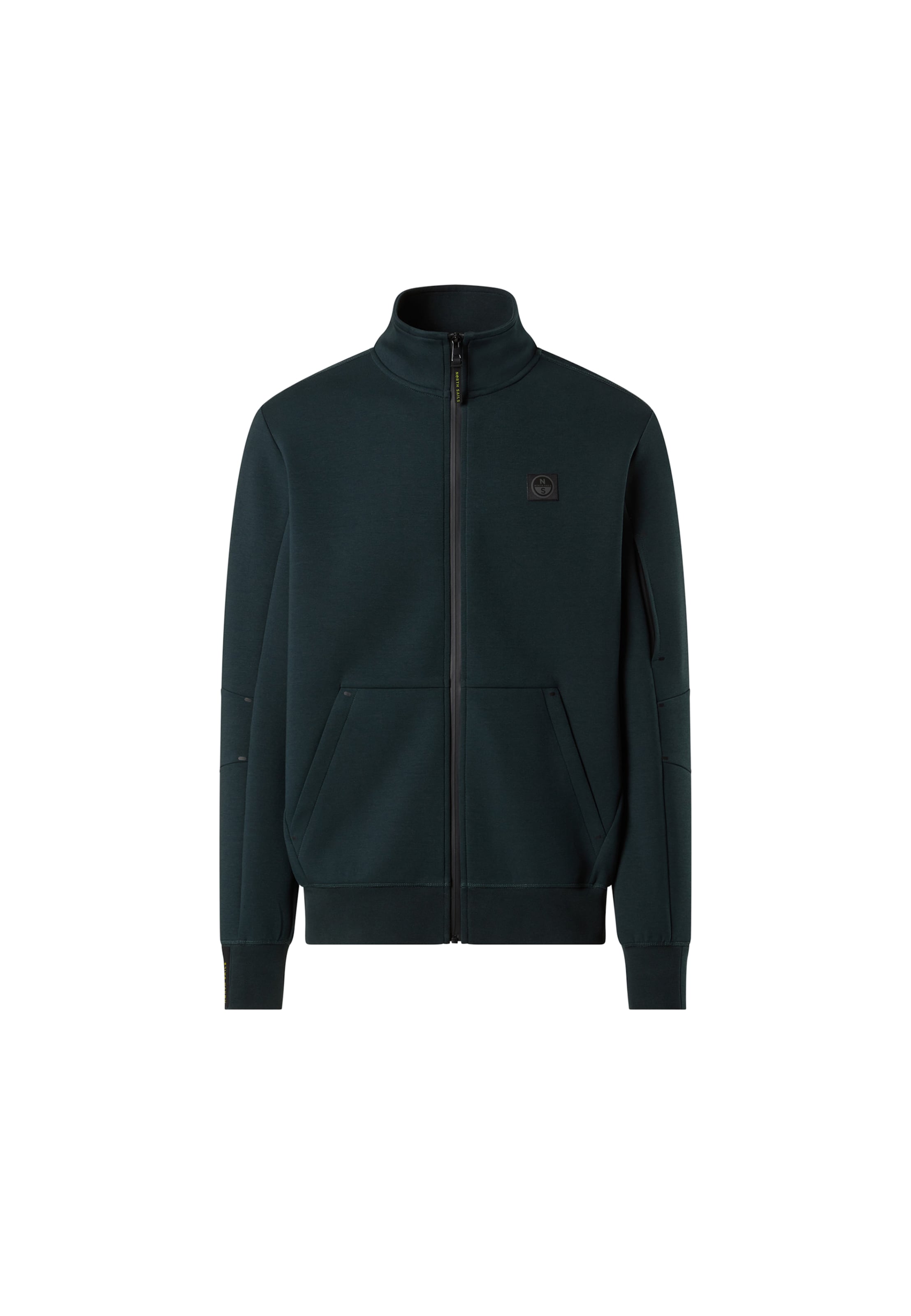 Veste de survêtement North Sails en vert : devant