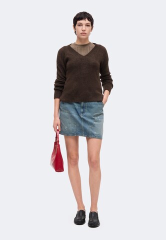 Pull-over 'Ashley' Pepe Jeans en marron