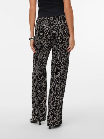 VERO MODA Wide leg Pants 'VMEASY JOY' in Black