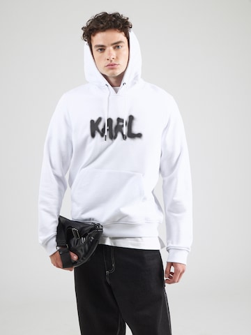 Karl Lagerfeld Sweatshirt in Weiß: Vorderseite