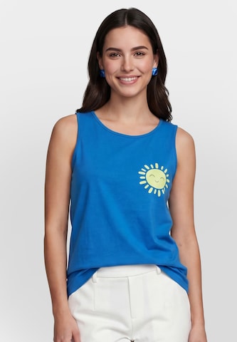 Usha - Top en azul