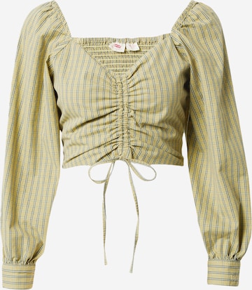 LEVI'S ® Blouse 'Devin Blouse' in Green: front