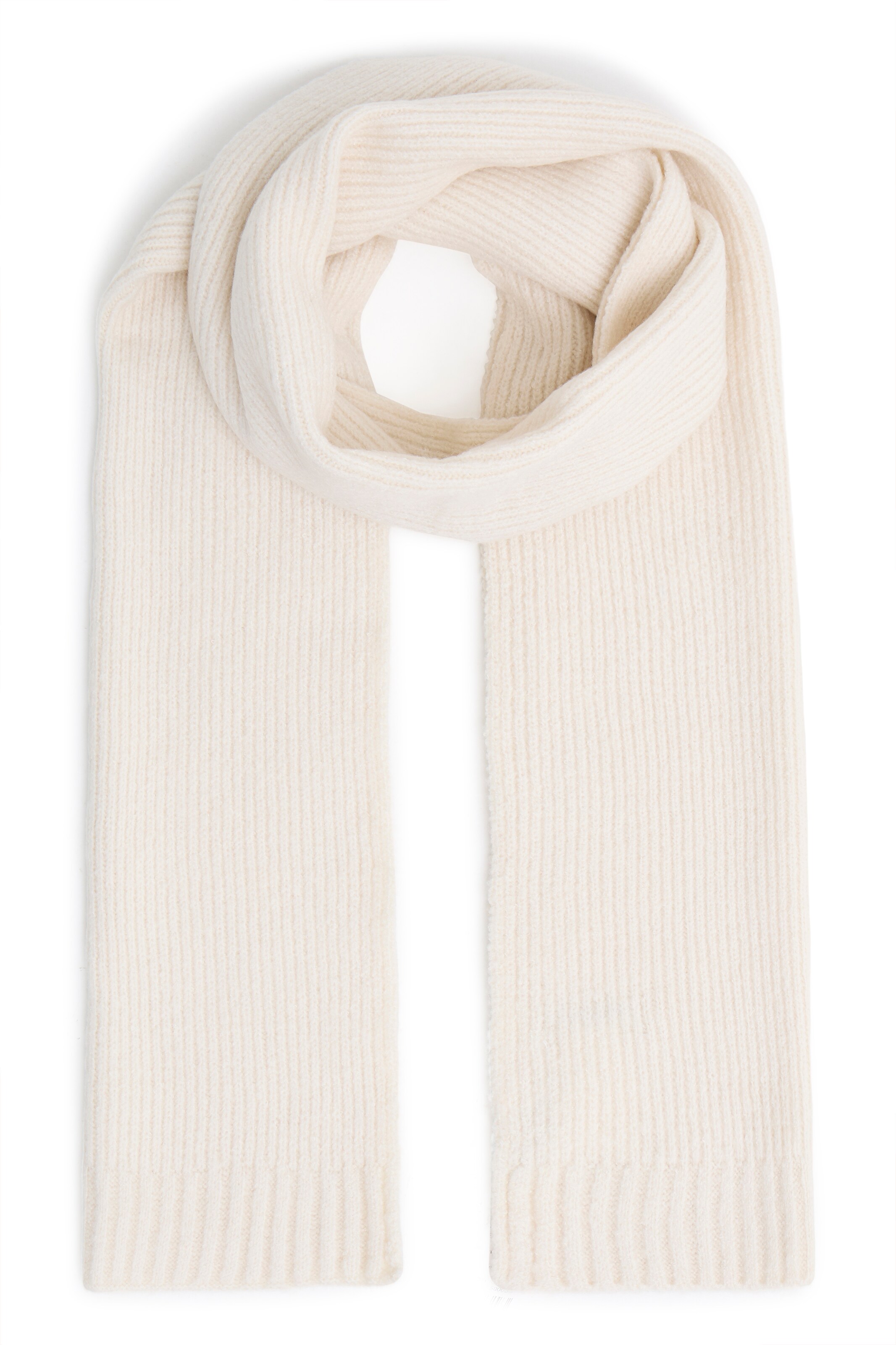 ICHI Schal 'IAIVO' in Beige: Vorderseite