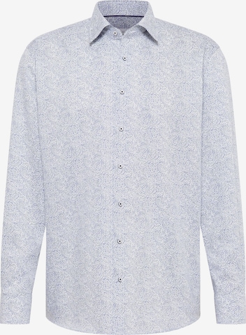 ETERNA Regular Fit Hemd in Blau: Vorderseite