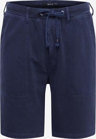 REPLAY Shorts in Blau: predná strana