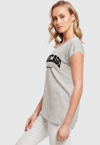 Merchcode T-Shirt 'Chicago' in Grau