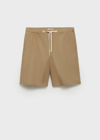 MANGO MAN Regular Hose 'Cabrera' in Beige