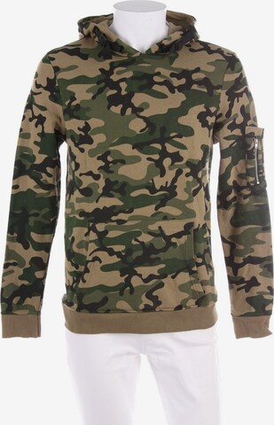 CLOCKHOUSE by C&A Sweatshirt & Zip-Up Hoodie in M in Green: front