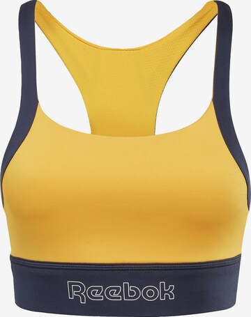 Reebok Bustier Sport-BH in Orange