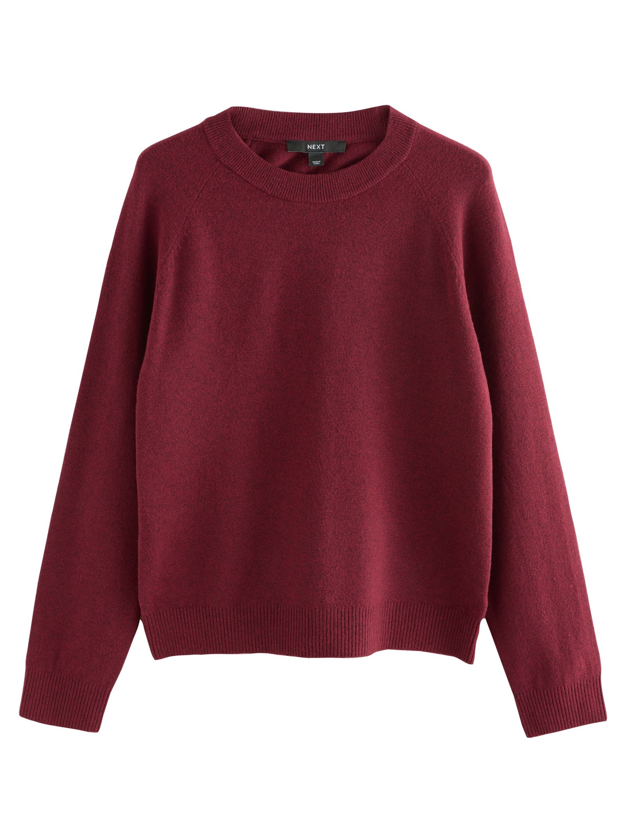 Next Pulóver - piros: elől