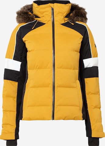 Veste outdoor ROXY en jaune : devant