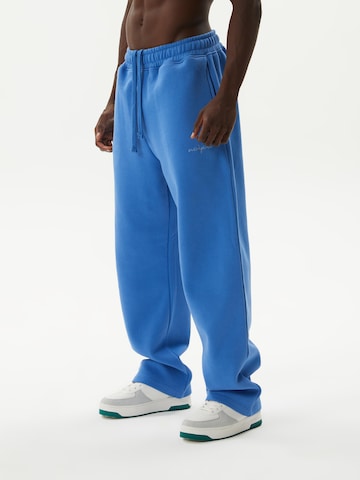 Ossy Homer Loosefit Sporthose 'Heavy Cotton 450 GSM N1Y013' in Blau