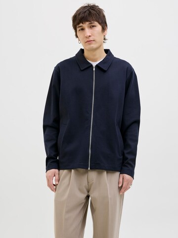 JACK & JONES Sweatjakke i grå: forside