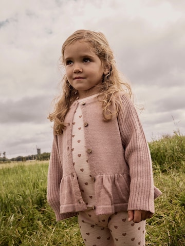 Lil'Atelier Cardigan i pink: forside