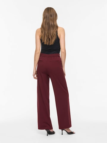 Wide Leg Pantalon 'VARONE' VILA en rouge