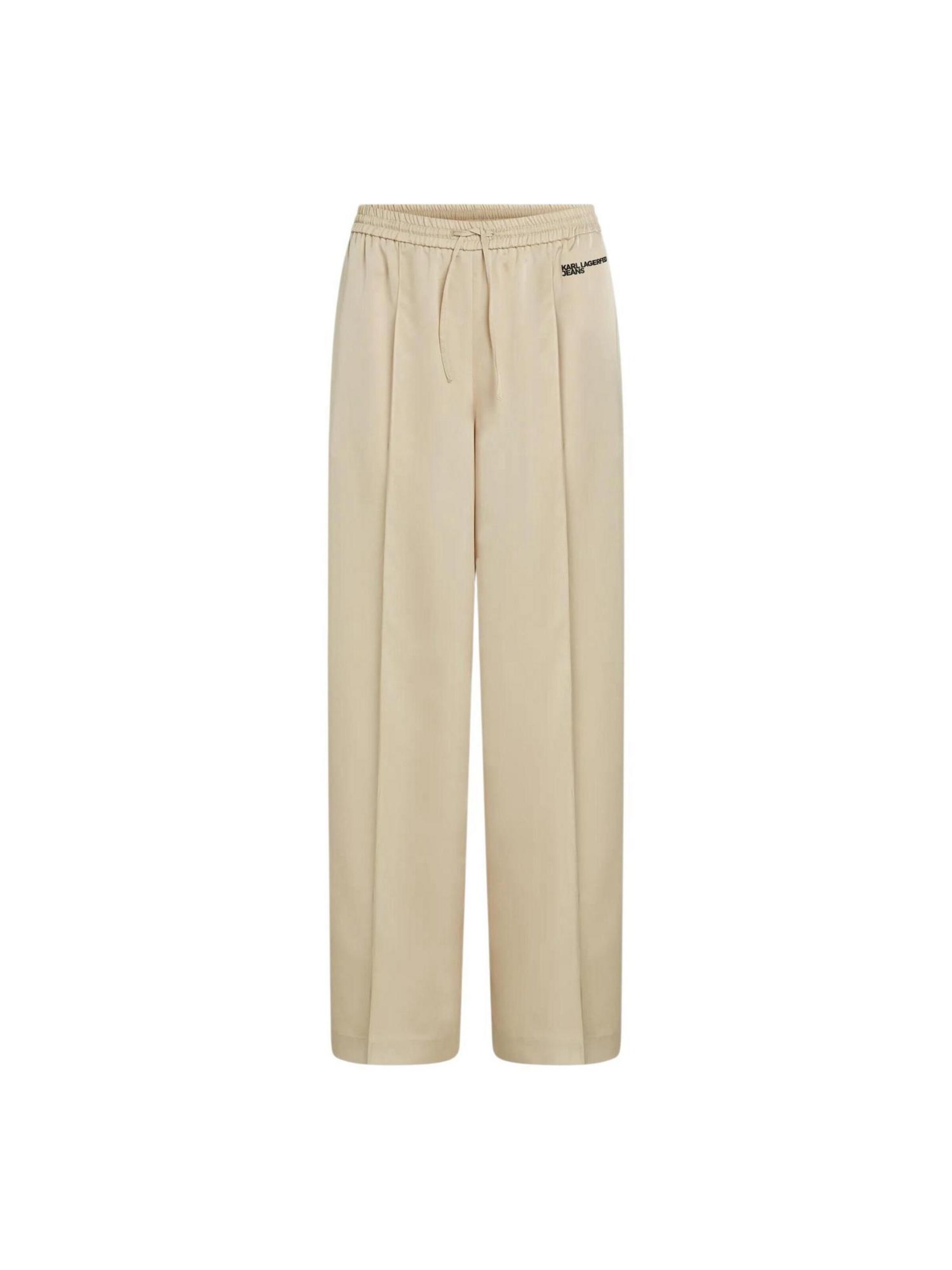 KARL LAGERFELD JEANS Sports trousers in L in Light beige, Item view