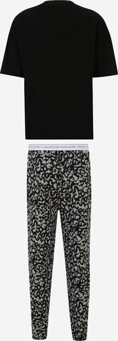Calvin Klein Underwear Alt kitsenev Pikk pidžaama, värv must